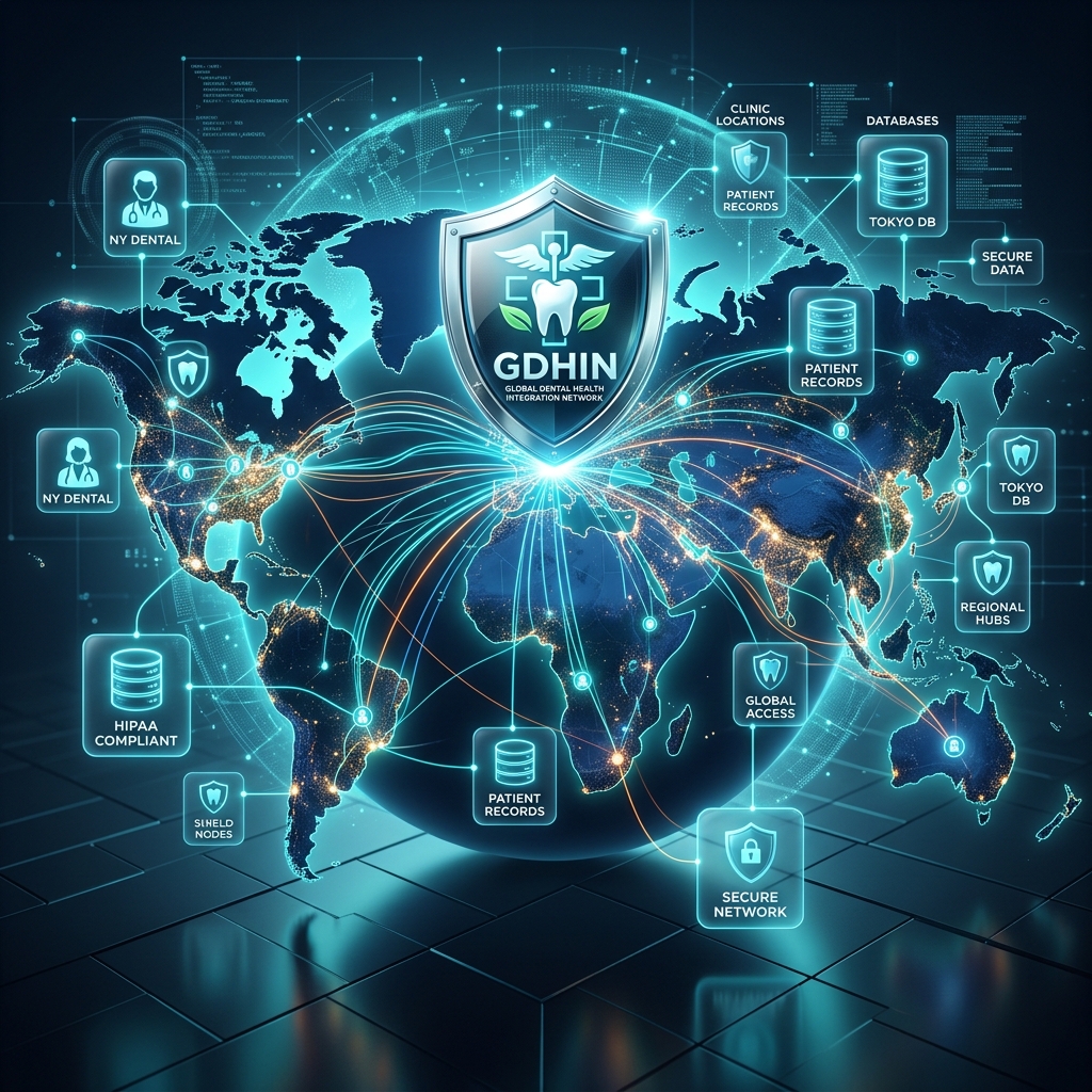 Global dental health integration network Map